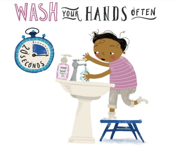 comment se laver les mains 