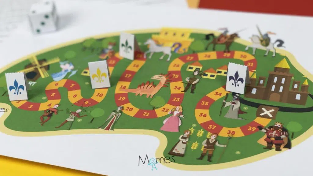 babysitting on wednesday : a board game created by Momes 