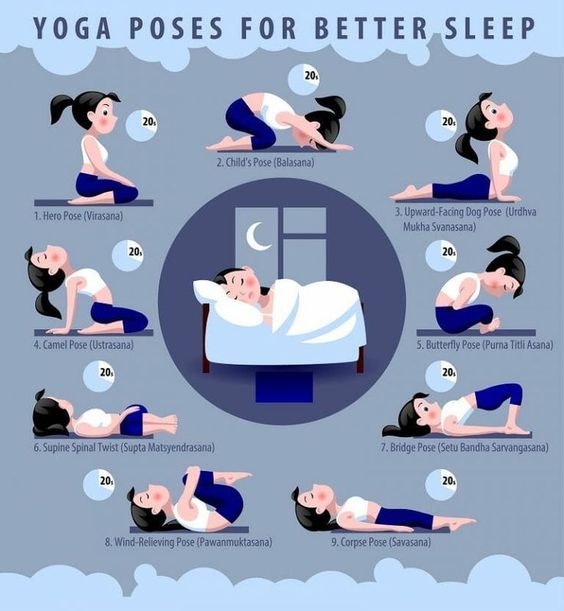 Yoga for kids: stretching for a good night's sleep 