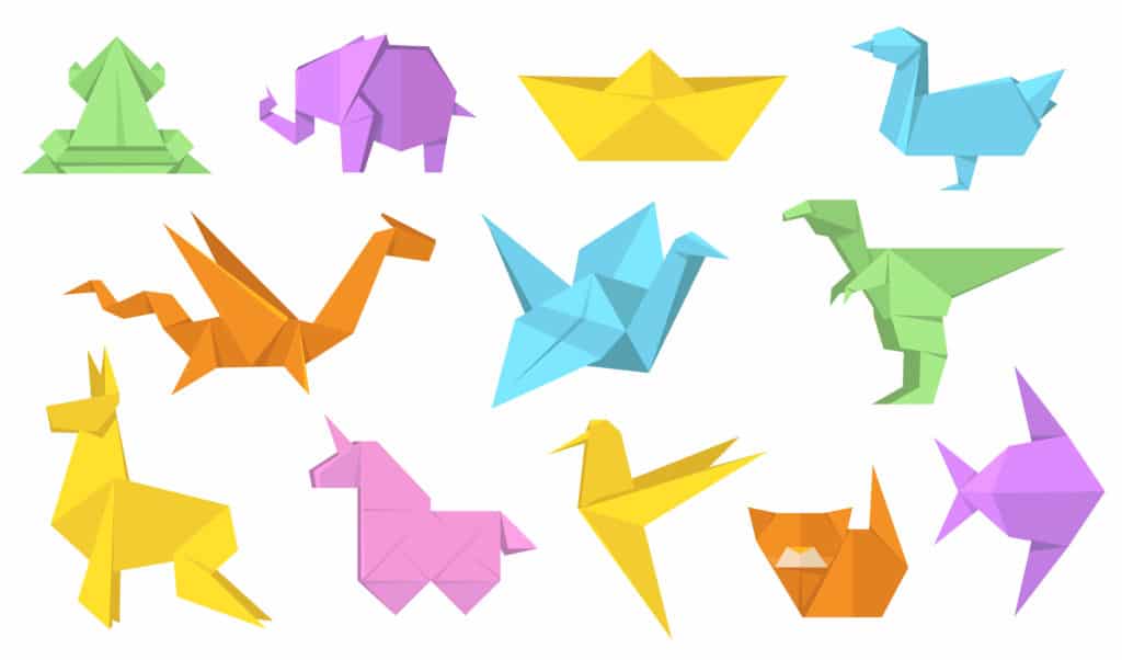 Boredom games: origami
