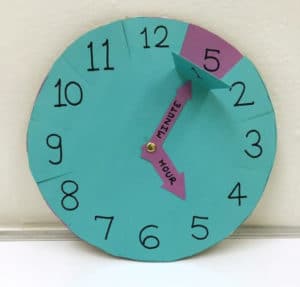 Apprendre à lire l'heure : Horloge Heure/Minutes