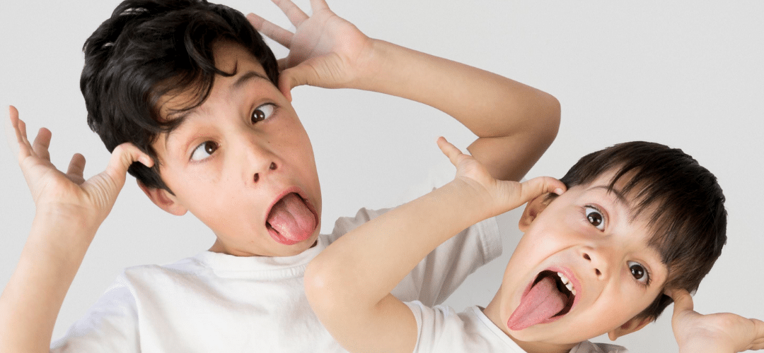 Activity for children 2 years and older: Funny faces workshop