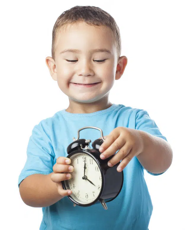 Learning to tell time: at what age? 