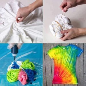 t-shirt tie and dye