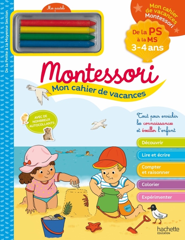 Montessori vacation notebook