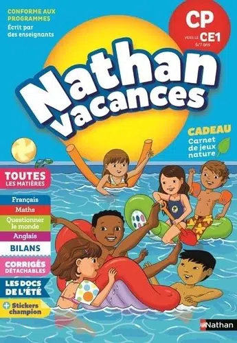 Nathan vacances - CP to CE1