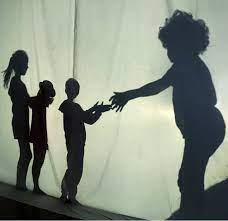 outdoor games: shadow theater