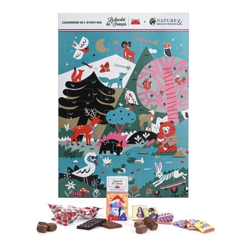 Calendrier De L'Avent PSG 2024 : 24 Chocolats Au Design PSG