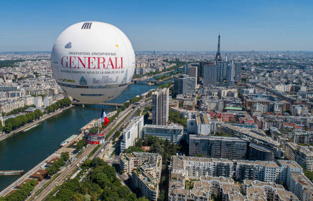 The great generali balloon of Paris