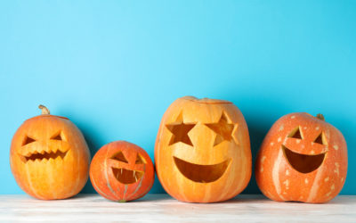 4 easy decorations to make with the kids for Halloween!